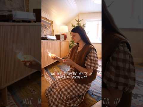 6 Monate #Winter in #Schweden 🔥❄️ #Kamin