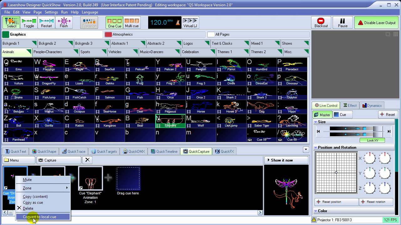 QuickShow Tutorial Chapter 9: Quick Capture