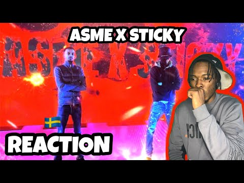 AMERICAN REACTS TO SWEDISH DRILL RAP! Asme x Sticky - Gangster Syndrom (officiell video)