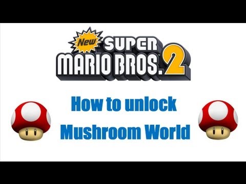 New Super Mario Bros 2 Nintendo 3DS + How To Unlock Mushroom World