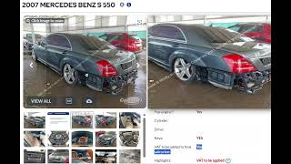WDDNG71X57A Mercedes Benz S550 2007