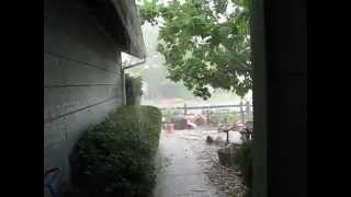 preview picture of video 'Carson City 08-11-2014 Rain & Hail Storm Part-1'
