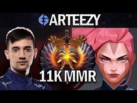 EG.ARTEEZY ANTI-MAGE - 11K MMR - DOTA 2 7.27 GAMEPLAY