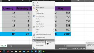 Excel 2016 How to lock and unlock specific cells