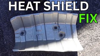 How to Fix A Heat Shield - Muffler Rattle