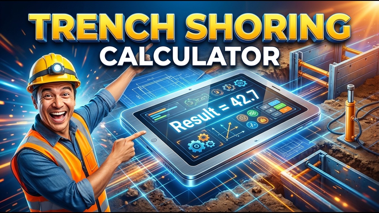 Trench Shoring Calculator