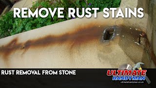 Rust removal from stone | Remove rust stains