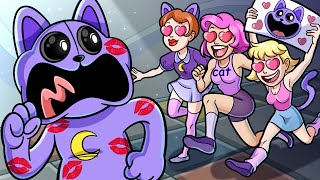 CATNAP GETS A FANCLUB?! (Cartoon Animation) - Poppy Playtime Chapter 3 BUT CUTE Daily Life Animatio