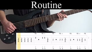 Routine (Steven Wilson) - Bass Cover (With Tabs) by Leo Düzey