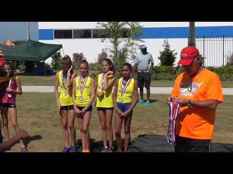 2015 FLYRA Middle School State Championship Girls 4x800m Awards