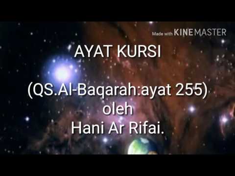 Download Lagu Ayat Kursi Hani Ar Rifai Mp3 Gratis