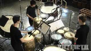 Okho by Iannis Xenakis, performed by the Peabody Percussion Trio