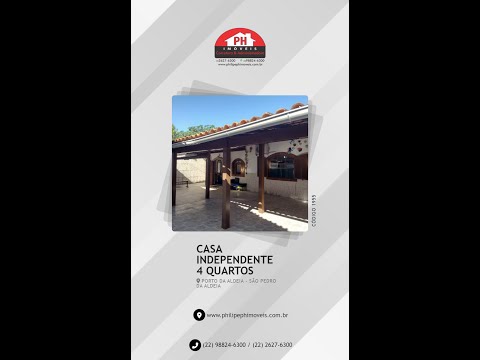 Venda: Ampla Casa Linear - 4 Quartos - Porto da Aldeia em São Pedro da Aldeia/RJ l