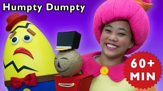 Humpty Dumpty and More | Surprise Egg Has a Great Fall | Baby Songs from Mother Goose Club!