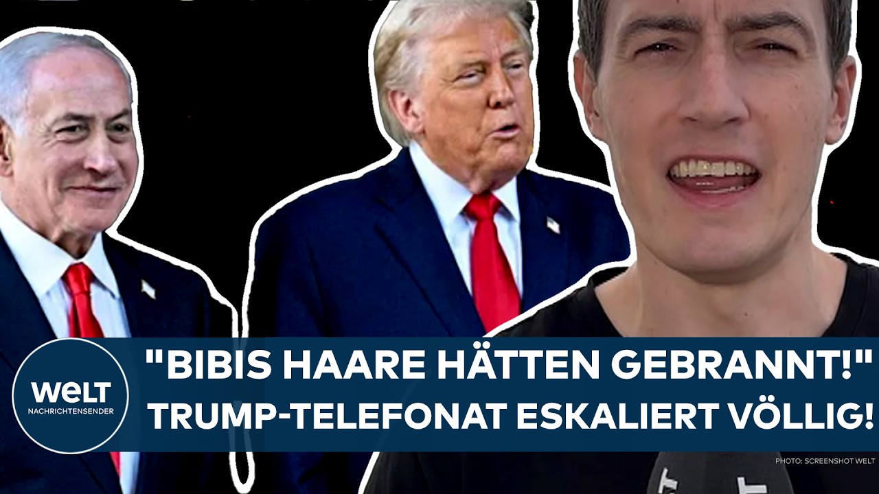IRAN-KRIEG: "Aus Medien wird da ein Zitat überliefert!" Trump-Telefonat eskaliert völlig!