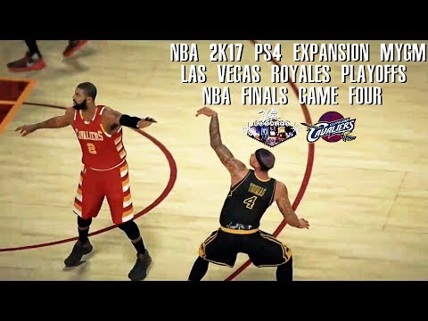 NBA 2K17 PS4 Las Vegas Expansion MYGM Playoffs - The Finals, Game Four!!!
