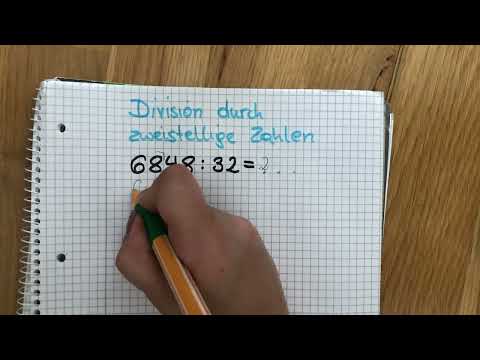 Zweistellige Division
