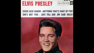 Elvis Presley  :  Good luck charm - 1961.        ( B.B. le 19/02/2024 ).