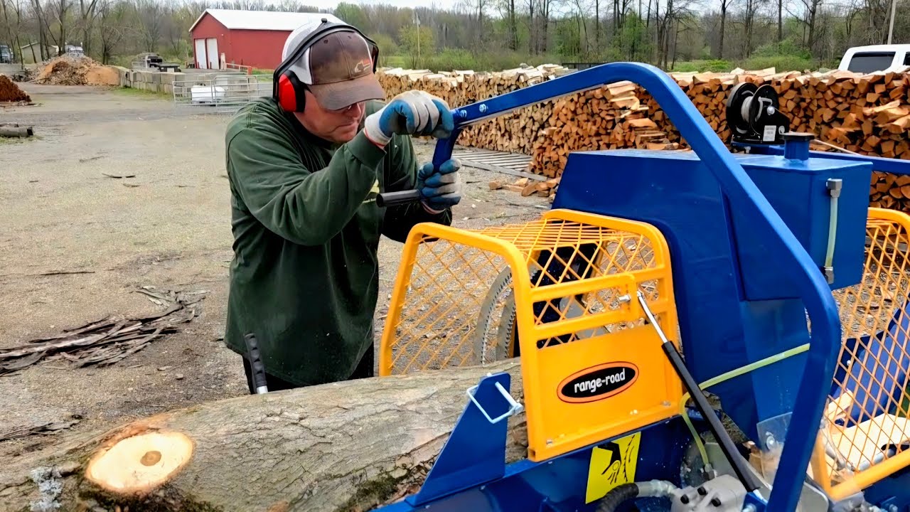 A Budget-Friendly Firewood Processor