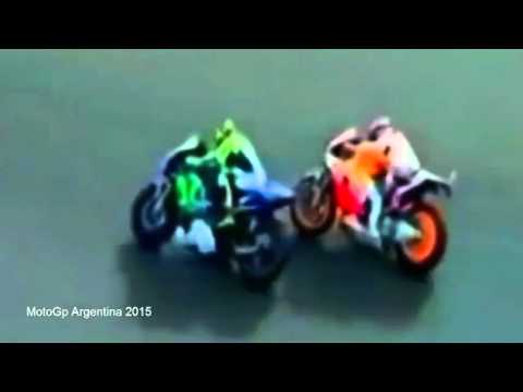 Motogp MotoGP Argentina 2015   Marquez vs Rossi Battle