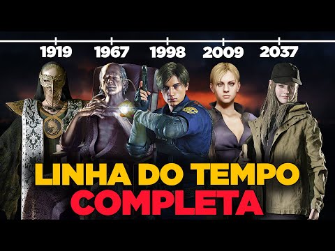 RESIDENT EVIL COMPLETE CHRONOLOGY - PLOT WITH SPOILERS