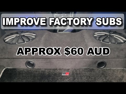 Fix OEM Subs - A90 Supra MKV Easy Audio DIY For Decent Improvement