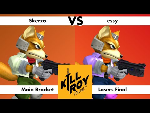 Kill Roy Vol. 7 - Skerzo (Fox) Vs. essy (Fox) - Melee Singles - Top 4 - Losers Final