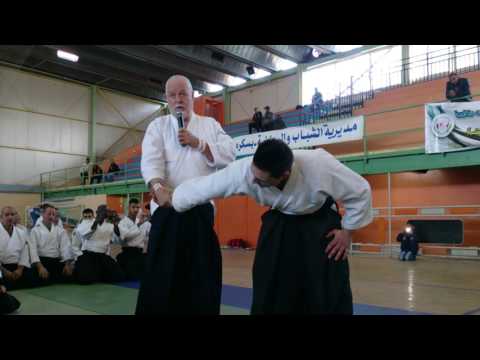 7 eme festival d'Aikido Biskra André Cognard 8th dan, shihan 6