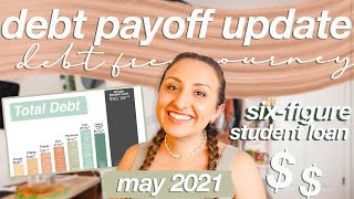DEBT PAYOFF UPDATE MAY 2021 | my debt free journey