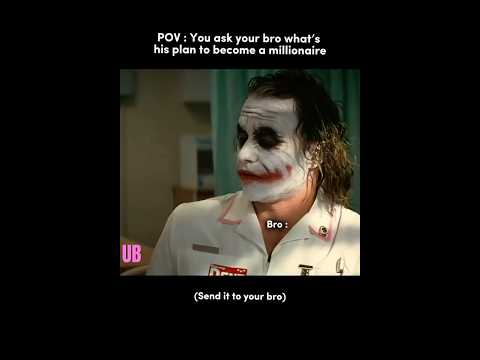 “Madness is like gravity—all it takes is a little push.”#batman #joker #brother #gotham