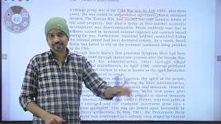 class 11 History || path of modernisation (post war korea)