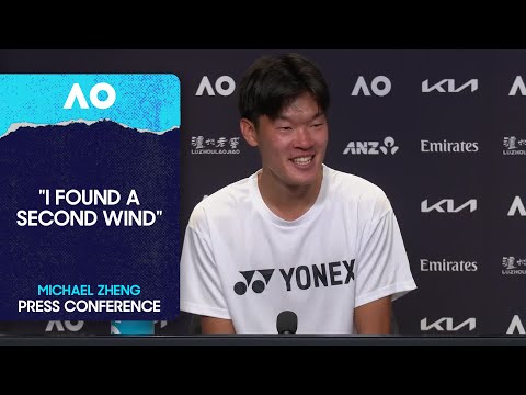 Michael Zheng Press Conference | Australian Open 2026 First Round