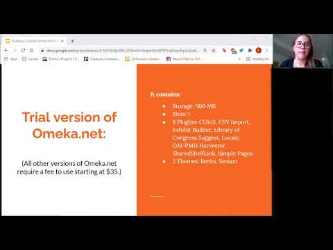 Creating a Digital Exhibit with Omeka