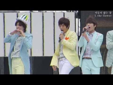 130510 뮤뱅 dry&camera rehearsal INFINITE L MYUNGSOO 명수