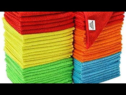 How to clean and reuse dirty microfiber towels