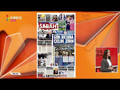 KIBRIS'TA SABAH - GAZETE MANŞETLERİ