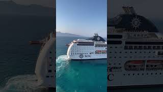 O charmoso MSC Lirica