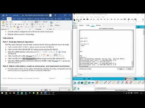 ITT532  - 16.3.2 Lab Troubleshoot IPv4 and IPv6 Static and Default Routers