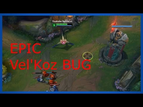 Vel'Koz Model freezing | Hilarious Bugs #1