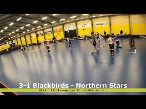5.3.2022 Blackbirds United Naiset edustus - Northern Stars - Maalikooste Campo Center