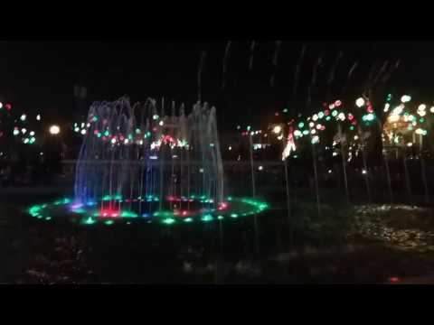 Awesome beautiful Christmas fountain December 2018/ Pasyalan 2018