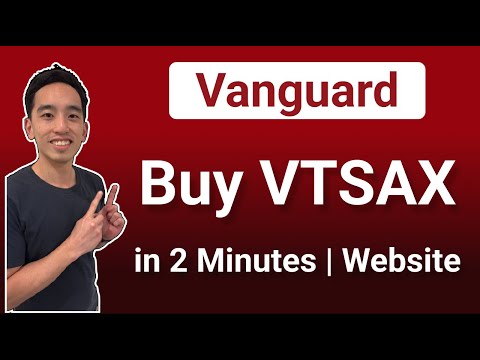 So kaufen Sie VTSAX bei Vanguard | Webseite