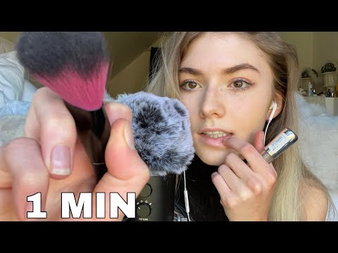 ASMR- 1 Minute Make-Up Roleplay - YouTube