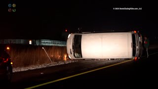 Intense Lake Effect Snow La Porte, Indiana Create Travel Nightmare
