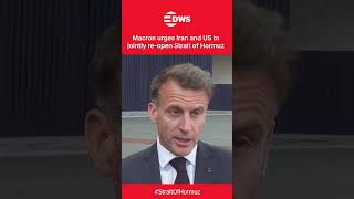 MACRON DEFIANT: France Rejects U.S. "Force" in Strait of Hormuz Crisis | DWS News | AH1C