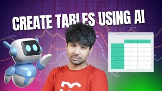 Learn How to Create Tables using ChatGPT, Gemini or Copilot