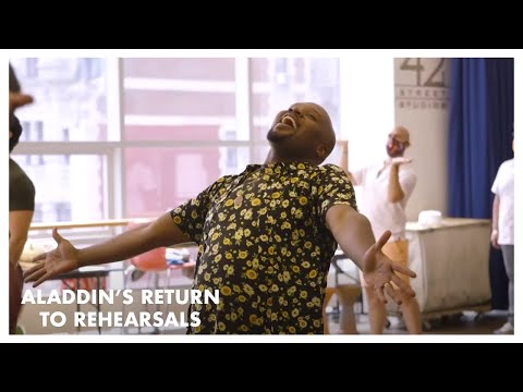 ALADDIN on Broadway's Riveting Return to Rehearsals
