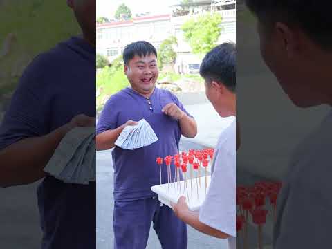 Songsong helped the poor man
