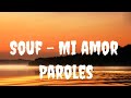 Souf Mi amor Lyrics French