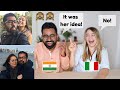Reacting To Our OLD Couple Pics CRINGE Indian Italian Couple